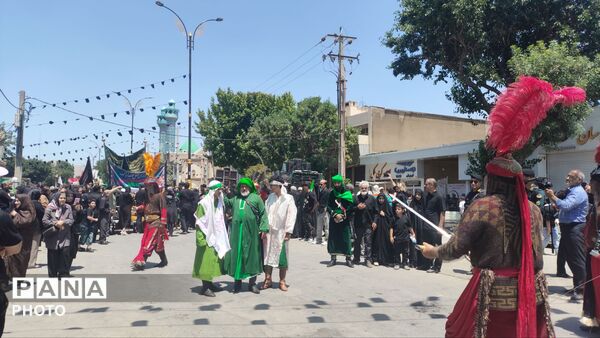 تجلی عزاداری در روز عاشورا