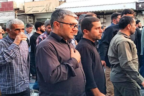 اجتماع عزادارن و سوگواران امام رضا ( ع) در شهرستان باشت