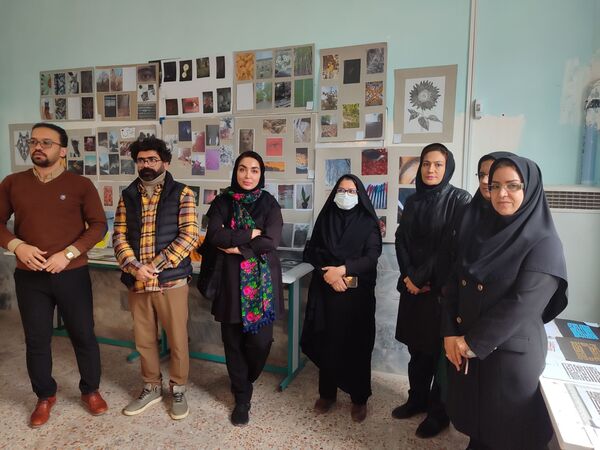 نمایشگاه ماها در هنرستان بصیرت آشخانه