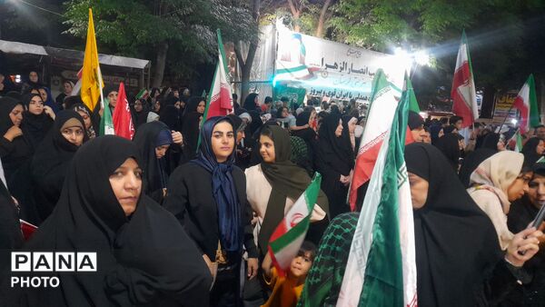 خرم آباد در عید غدیر صحنه‌ای باشکوه از وحدت و ولایتمداری خلق کرد
