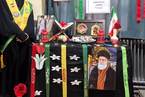 بزرگداشت چهلم امام قائد امت رهبر انقلاب اسلامی در منطقه کشاورز