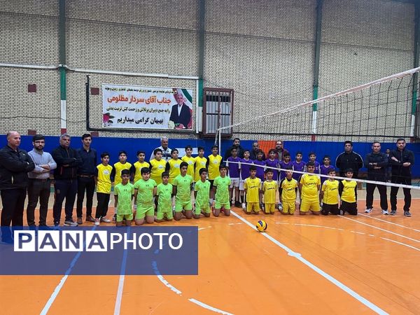 برگزاری مسابقات والیبال دانش‌آموزی مقطع ابتدایی