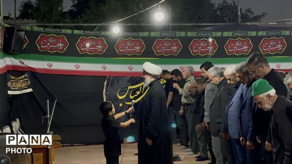 حضور امام جمعه کاشمر در محفل روضه خانگی