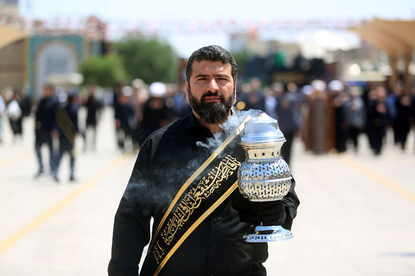 عزاداری سالروز شهادت امام جواد(ع) در حرم حضرت معصومه(س)