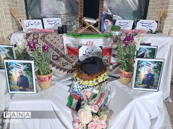 حماسه سازی مردم نیشابور در بیستمین شب از راهپیمایی های مردمی بلوار فضل 