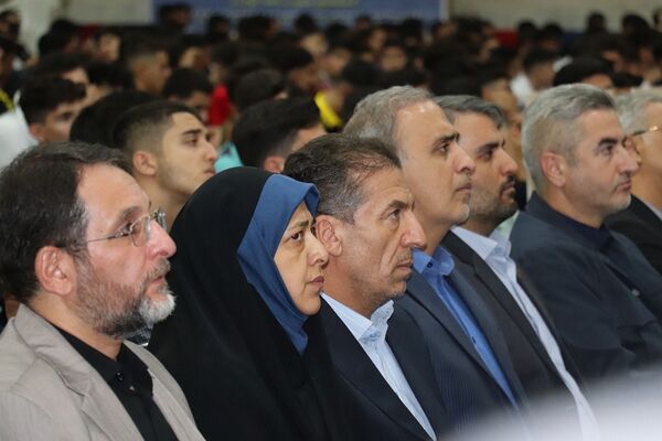 آیین افتتاحیه مسابقات کشوری ورزشی دانش‌آموز ان در رودهن