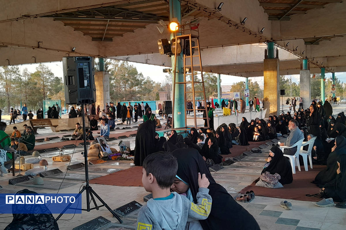 برگزاری اولین سالگرد شهادت شهید دهه هشتادی مدافع امنیت 