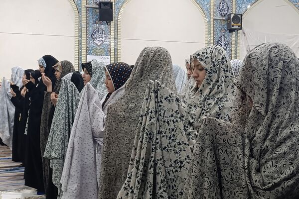 قرار آسمانی در اعتکاف نیشابور