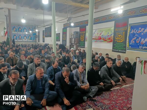 مراسم شهادت امام جعفر صادق(ع) در روستای تنگه علیا