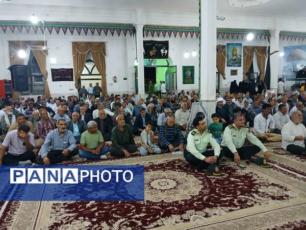 یادواره شهدا شهر کندر شهرستان خلیل‌آباد