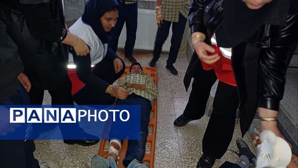 بیست و ششمین مانور زلزله در کمیجان