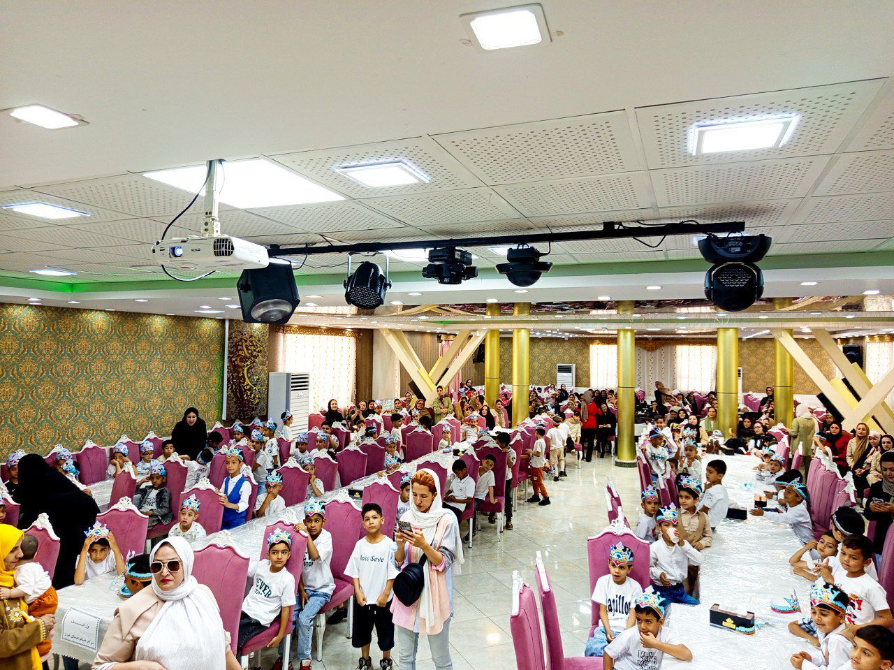 جشن الفبا دانش آموزان دبستان دوره اول فرهنگ 