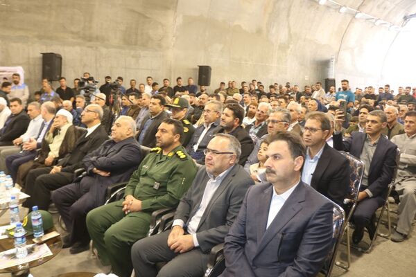 افتتاح طولانی‌ترین تونل جاده‌ای کرمانشاه 