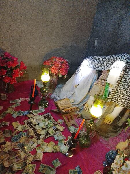 بازدید هنرجویان از بیت الاحزان فاطمه زهرا (س) بناب مرند