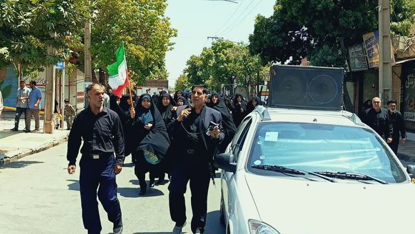 راهپیمایی جمعه خشم علیه جنایات رژیم غاصب صهیونیستی در کوهدشت