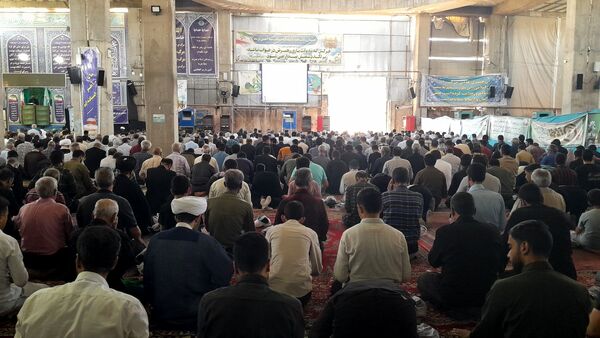 نماز جمعه در دهه سوم محرم در نیشابور