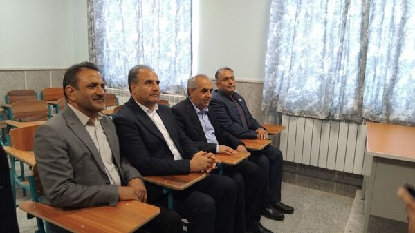 آیین افتتاحیه هنرستان ۱۸ کلاسه حاج حسن شهبازی اهر
