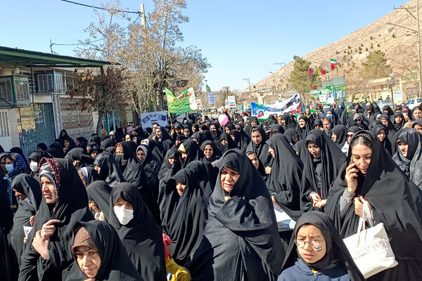 مردم شهر صغاد حامی آرمان‌های انقلاب با حضور در راهپیمایی ۲۲ بهمن
