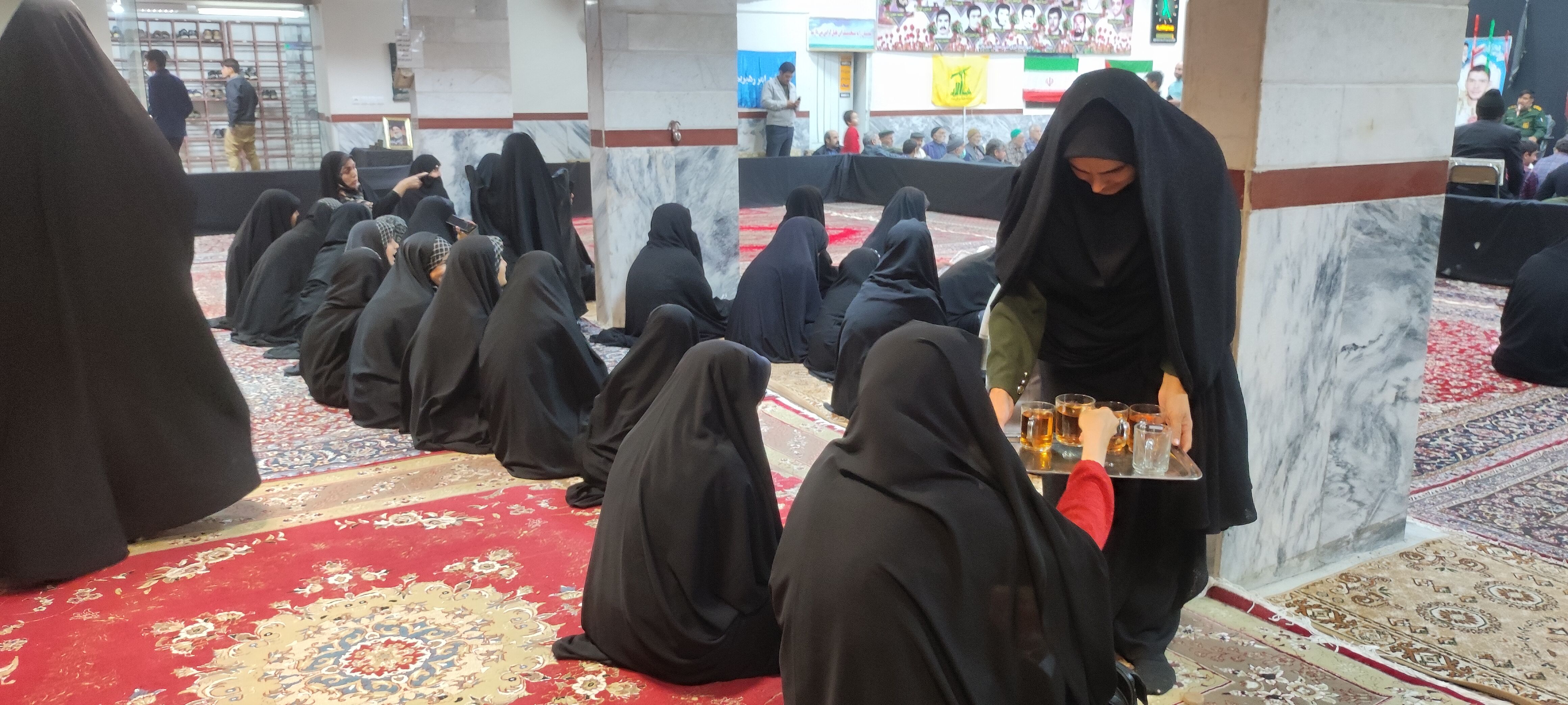 اجتماع امت حزب الله شیروان در پی شهادت شهید سید حسن نصرالله و حمایت از جبهه مقاومت و محکوم کردن رژیم صهیونیستی