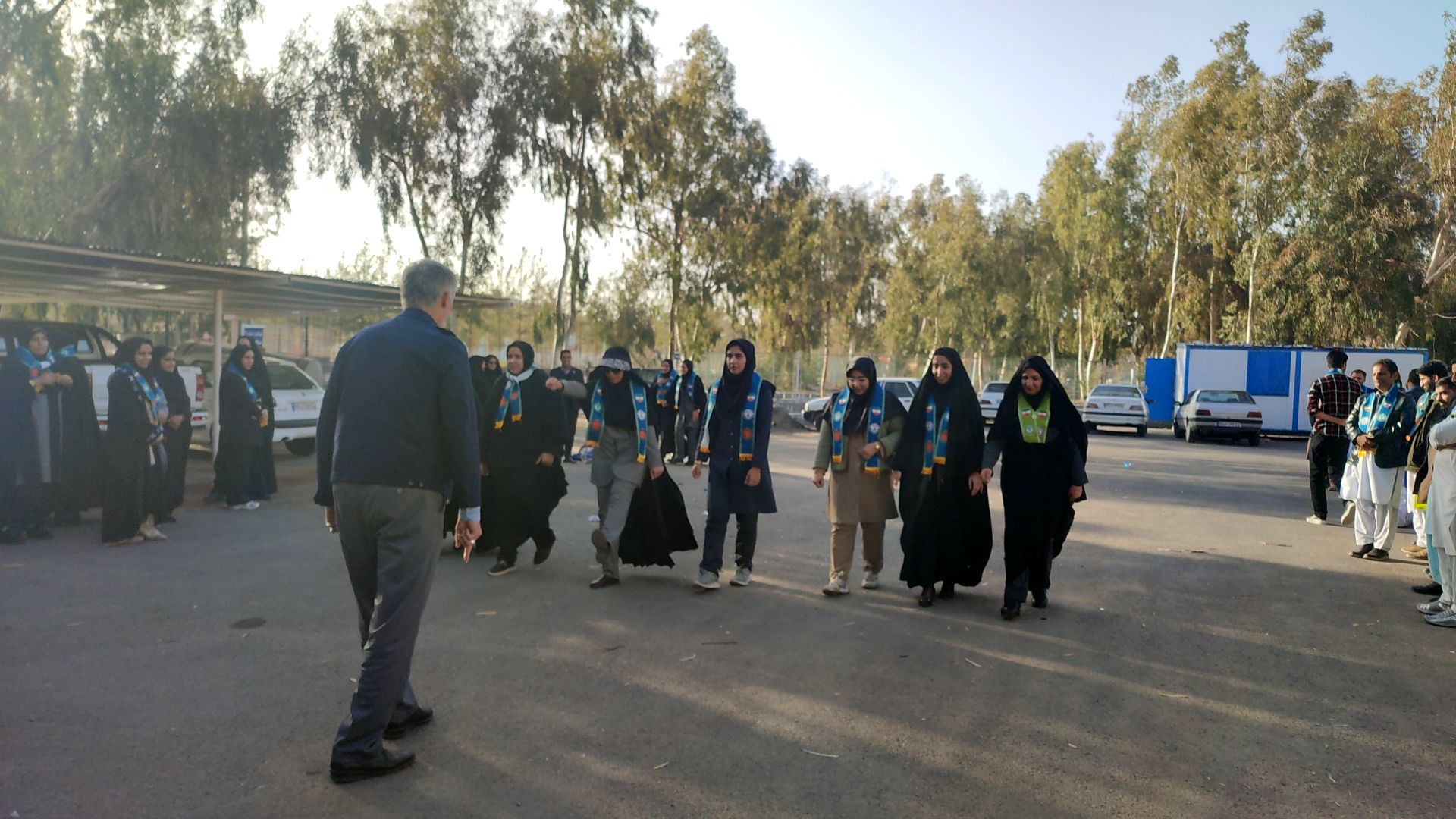 تجلی اقتدار و نظم در روز دوم دوره پیشتازان زاهدان؛ از شکوه «گارد پرچم» تا هم‌آهنگی در «رژه‌های تشکیلاتی