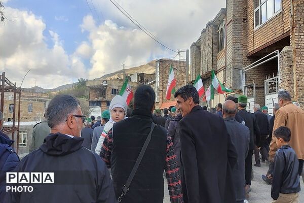 راهپیمایی اربعین شهادت قائد امت در شهر بار نیشابور-۲
