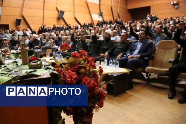 مراسم چهلم شهدای اقتدار در کوهدشت با حضور فرمانده سپاه حضرت ابوالفضل لرستان