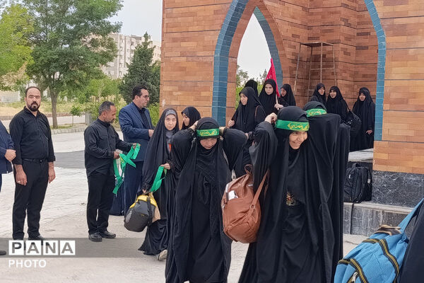 اعزام دانش‌آموزان و دانشجویان بجنوردی به مشهد برای حضور در آیین تشییع پیکر رهبر شهید
