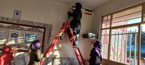 فضاسازی مدرسه نرجس 1 و 2 