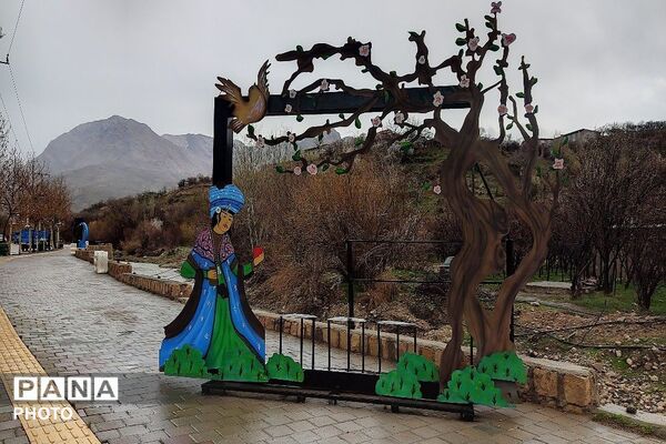 بارش شدید  باران بهاری و اب گرفتگی معابر شهر بار