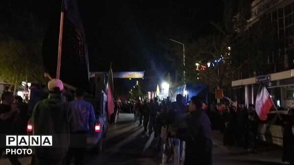 هیئت روستای زروند در چهل و ششمین شب از اجتماعات مردمی نیشابور 
