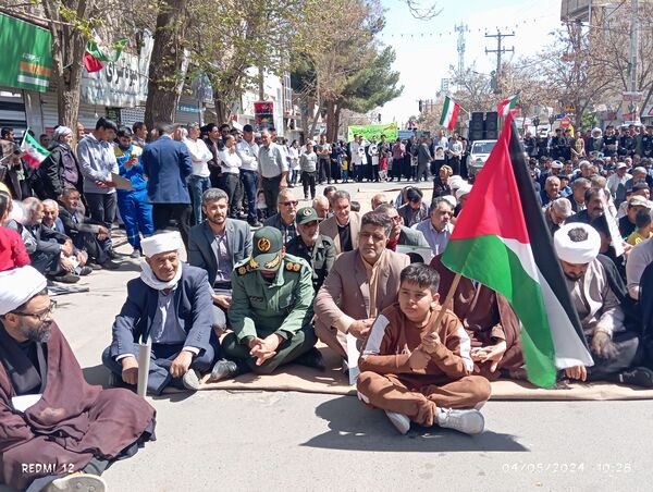 حضور پرشکوه مردم باخرز در راهپیمایی روز قدس