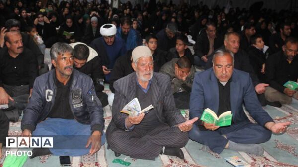 آیین پرفیض شب بیست‌ویکم ماه رمضان در مصلای امام رضا(ع) مارگون