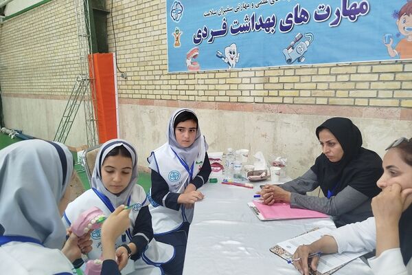 مرحله پایانی جشنواره رقابت‌های علمی و مهارتی دانش‌آموزان سفیران سلامت شهرستانهای استان تهران