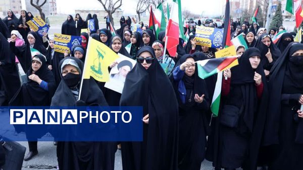 حضور پر شور مردم آبیک و البرز در روز قدس 