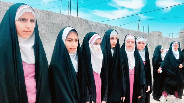 ورود پرچم متبرک حرم رضوی به شهرستان مارگون