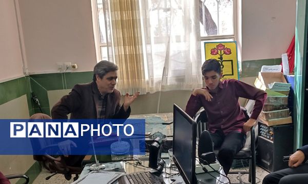 جلسه شورای پانا دبیرستان نمونه آیت الله خامنه ای 