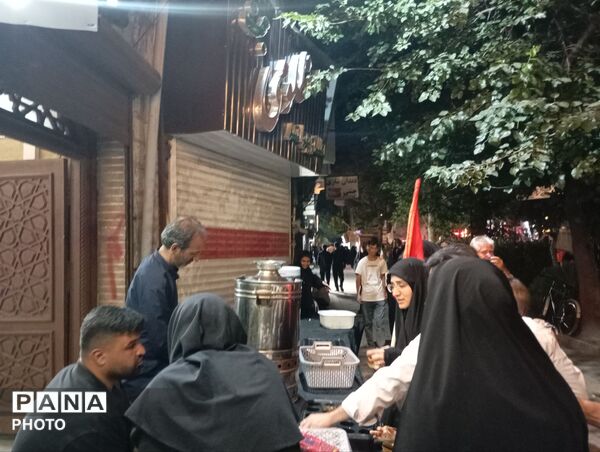 چایخانه حوزه علمیه گلشن در صد و بیست و هشتمین شب 