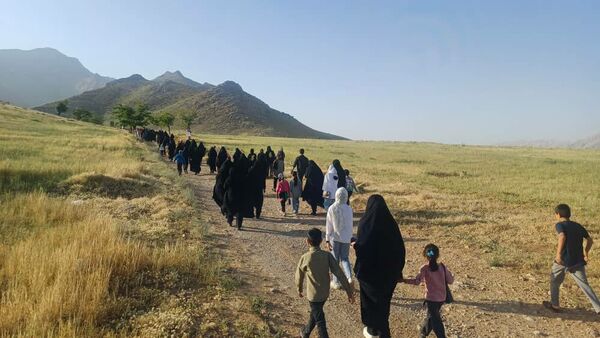 اسعدیه؛ میزبان مردم در همایش پیاده‌روی خانوادگی