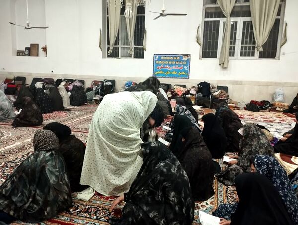 عزاداری شب شهادت حضرت زینب سلام الله علیه در‌ شهرستان خلیل آباد