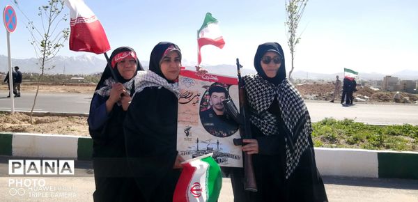 رزمایش جان‌فدای ایران با محوریت فرهنگ امام رضایی در شهرکرد 