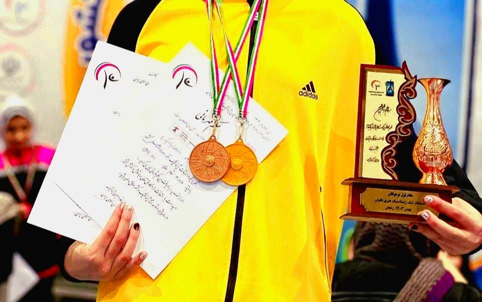 درخششی دیگر از دختران دبیرستان شهید اردستانی