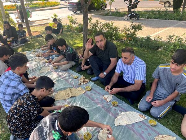 اردوی تابستانی مشهد مقدس دبیرستان پیشتازان جم