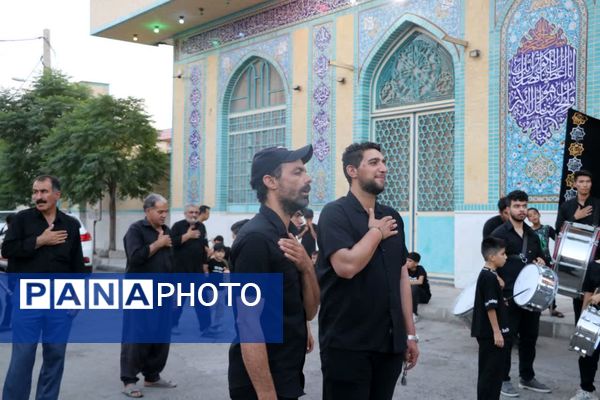 مراسم سالروز شهادت امام حسن مجتبی(ع) در شهر قنوات قم