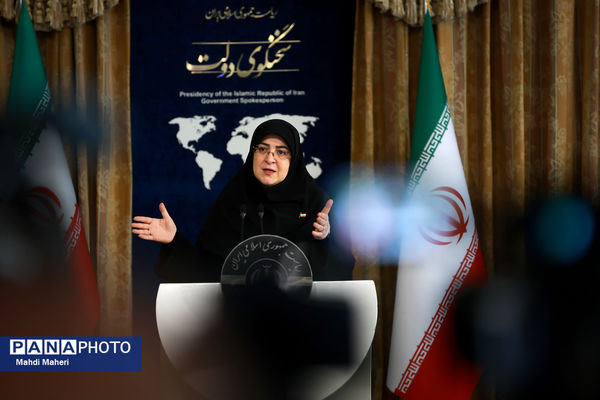 نشست خبری سخنگوی دولت