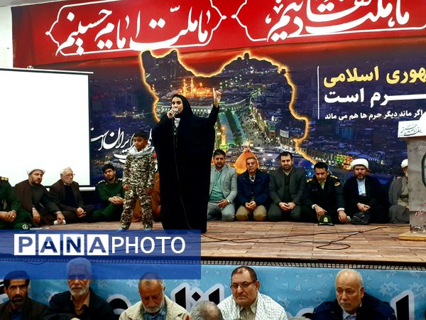 مراسم پنجمین سالگرد شهادت سردار سلیمانی در ناحیه سپاه سملقان