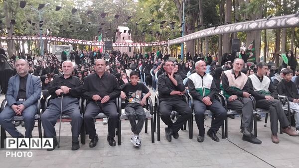 محفل اشک با حضور نوجوانان اهر