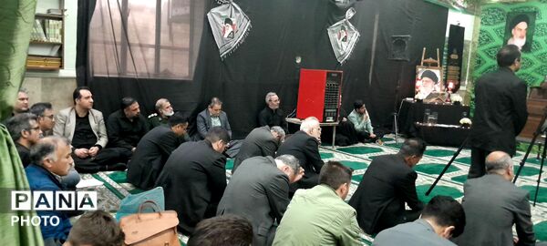 چهلمین روز شهادت امام خامنه‌ای در آموزش و پرورش تبادکان