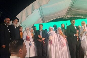 عقد دسته‌جمعی ۵۰ زوج «جان‌فدا» در البرز
