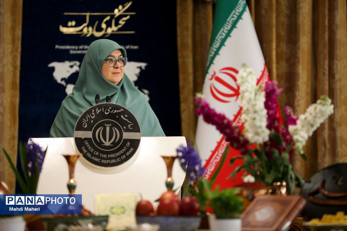 نشست خبری سخنگوی دولت