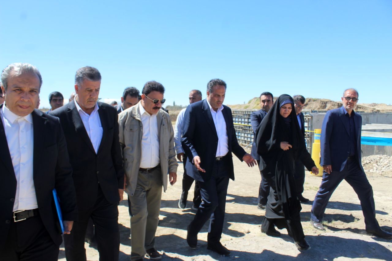 شتاب در مسیر توسعه؛ تصفیه‌خانه ملکان با حمایت ملی جان می‌گیرد